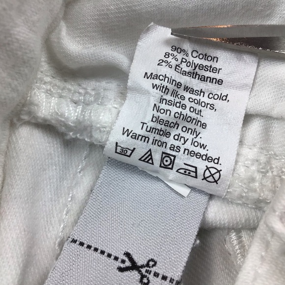 Madewell High Riser Skinny Jeans White - Picture 15 of 16